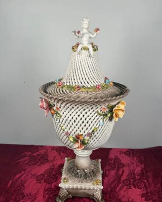 Ceramica Alzata antica di Bassano soprammobile por
