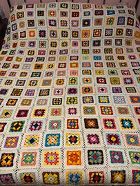 Copriletto matrimoniale uncinetto