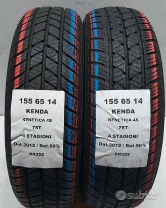 2 gomme 155 65 14 kenda br353