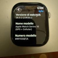 Apple Watch 10 46 mm Cellular - Difetto sensori