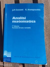 Analisi matematica  I volume 