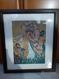 Quadro con stampa di opera di Bergler liberty 