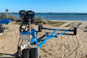 Carrello spiaggia motorizzato