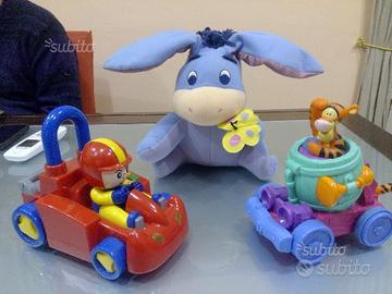 Lotto prima infanzia macchinine winnie the pooh