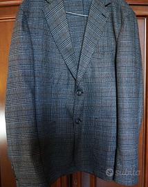 giacca blazer uomo trama vintage taglio moderno