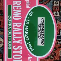 Targa Rally di Sanremo storico 1994