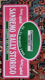 Targa Rally di Sanremo storico 1994