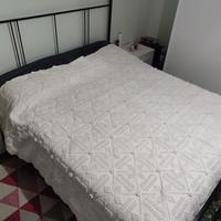 Coperta matrimoniale sarda in uncinetto anni ’70
