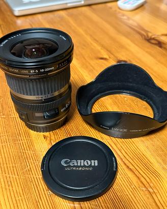 Obiettivo Canon 10-22 mm Usm