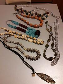 Collane bigiotteria vintage