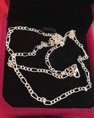 Girocollo "Figaro" cm45 puro Argento925 grammi 3,5