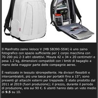 ZAINO FOTOGRAFICO _MANFROTTO _