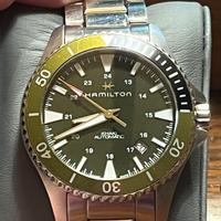 Hamilton Khaki Navy Scuba 39mm Verde