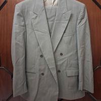 Completo Uomo Vintage "Rapporto" - 100% Lana Vergi