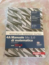 Manuale blu 2.0 di matematica v.4A