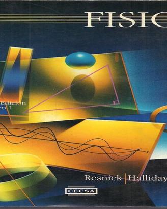 Libro Fisica 1 (università) - Halliday, Resnick, K