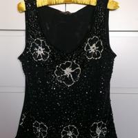 Top con paillettes - luisa spagnoli