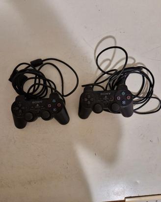 2 controller Sony DualShock 2 originali per la con