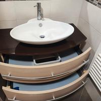 Mobile bagno, specchio e pensile 