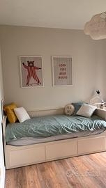 Divano letto ikea hemnes inclusi materassi