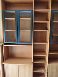 libreria a parete 