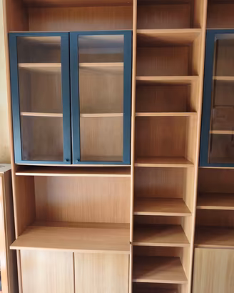 libreria a parete 