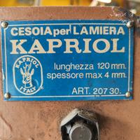 cesoia per lamiera 