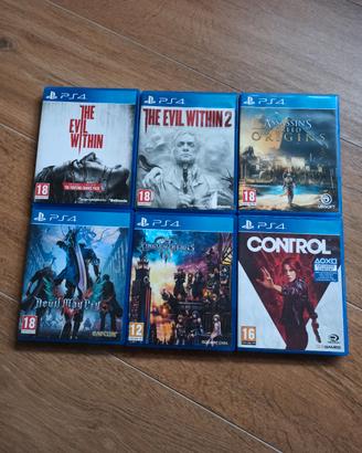 Lotto giochi PlayStation 4 