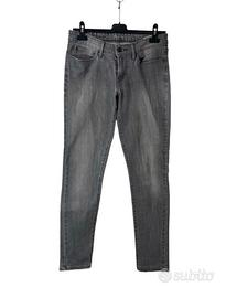 Jeans Levi' donna denim curve taglia US 27 grigio