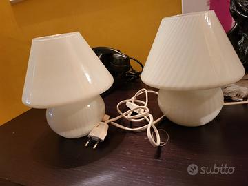 lampade fungo vintage-modernariato