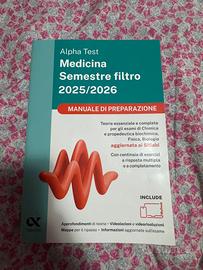 Alpha test di Medicina per il semestre filtro