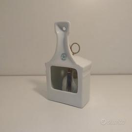 Dispenser di spago in porcellana da parete