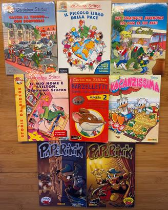 Lotto libri Geronimo Stilton e Paperinik