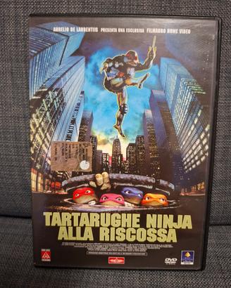 Dvd Tartarughe Ninja Alla Riscossa Fuori Catalogo