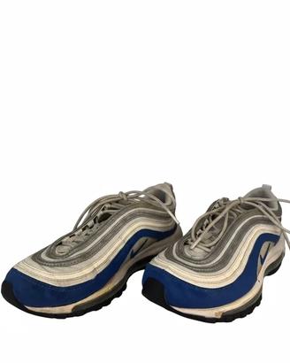Original Women Nike Air Max 97 Rare White Blue Gre