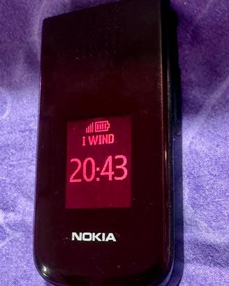 NOKIA 2720 Flip con caricabatterie originale