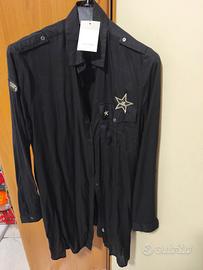camicia nera lunga anche come vestito 