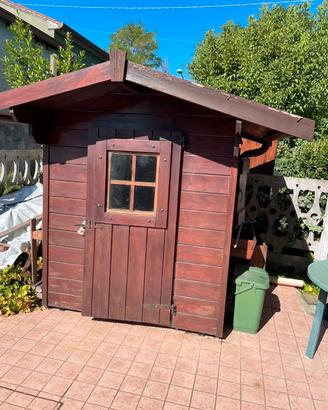 Casetta in legno da giardino