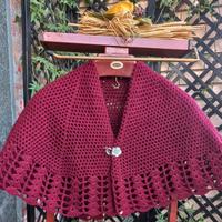 Mantellina della nonna, Scialle uncinetto