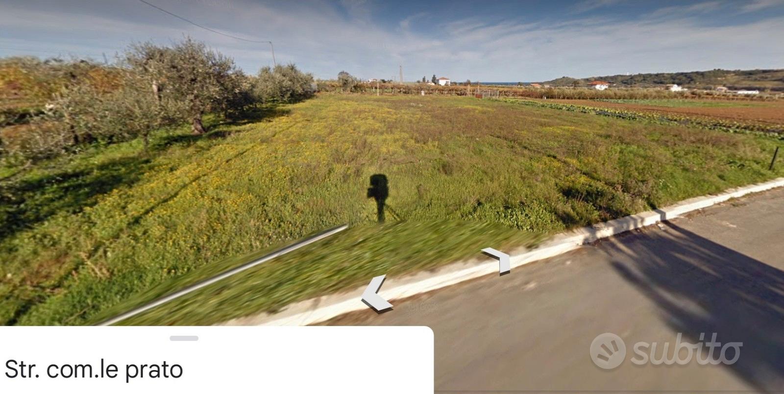 Terreno Agricolo 1.677 MQ Fronte strada con utenze - Vista 2