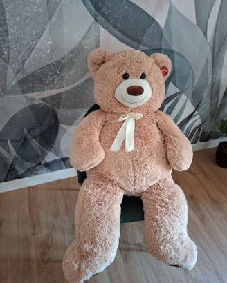 Orso Peluche gigante xxl 110 cm nuovo beige