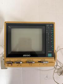 Irradio Il Formica Tv portatile vintage 80