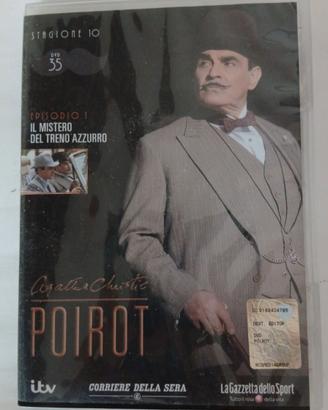 Poirot "Il Mistero del treno azzurro" dvd 