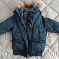 Giubbotto uomo MUSEUM con cappuccio e pelliccia