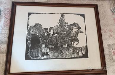 Stanis Dessy Linoleografia originale 1973