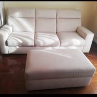 DIVANO NUOVISSIMO + POGGIAPIEDI CONTENITORE