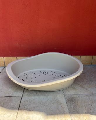 Cuccetta/lettino in plastica rigida