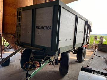 Rimorchio agricolo 2 assi Roagna – portata 140 q