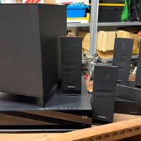 SISTEMA HOME THEATER SONY 5.1 CON LETTORE
