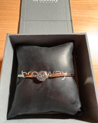 Bracciale Brosway in acciaio e acquamarina